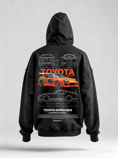 TOYOTA SUPRA MK4 TEE & HOODIE
