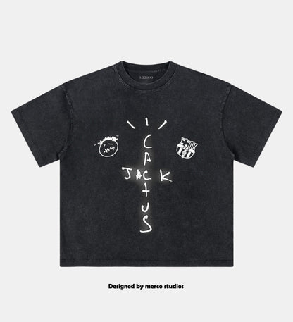 TRAVIS SCORTT & FC BARCELONA 2025 V2 TEE