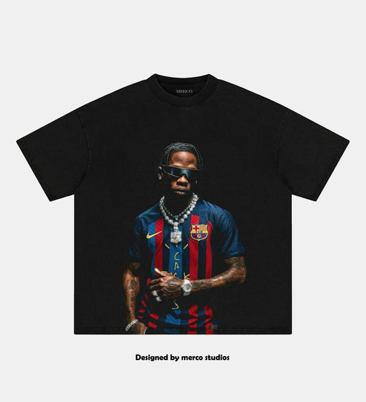 TRAVIS SCORTT & FC BARCELONA TEE