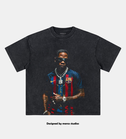 TRAVIS SCORTT & FC BARCELONA TEE