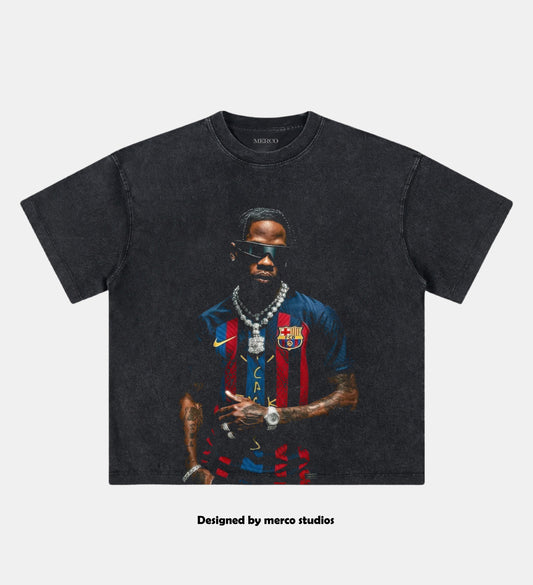 TRAVIS SCORTT & FC BARCELONA TEE