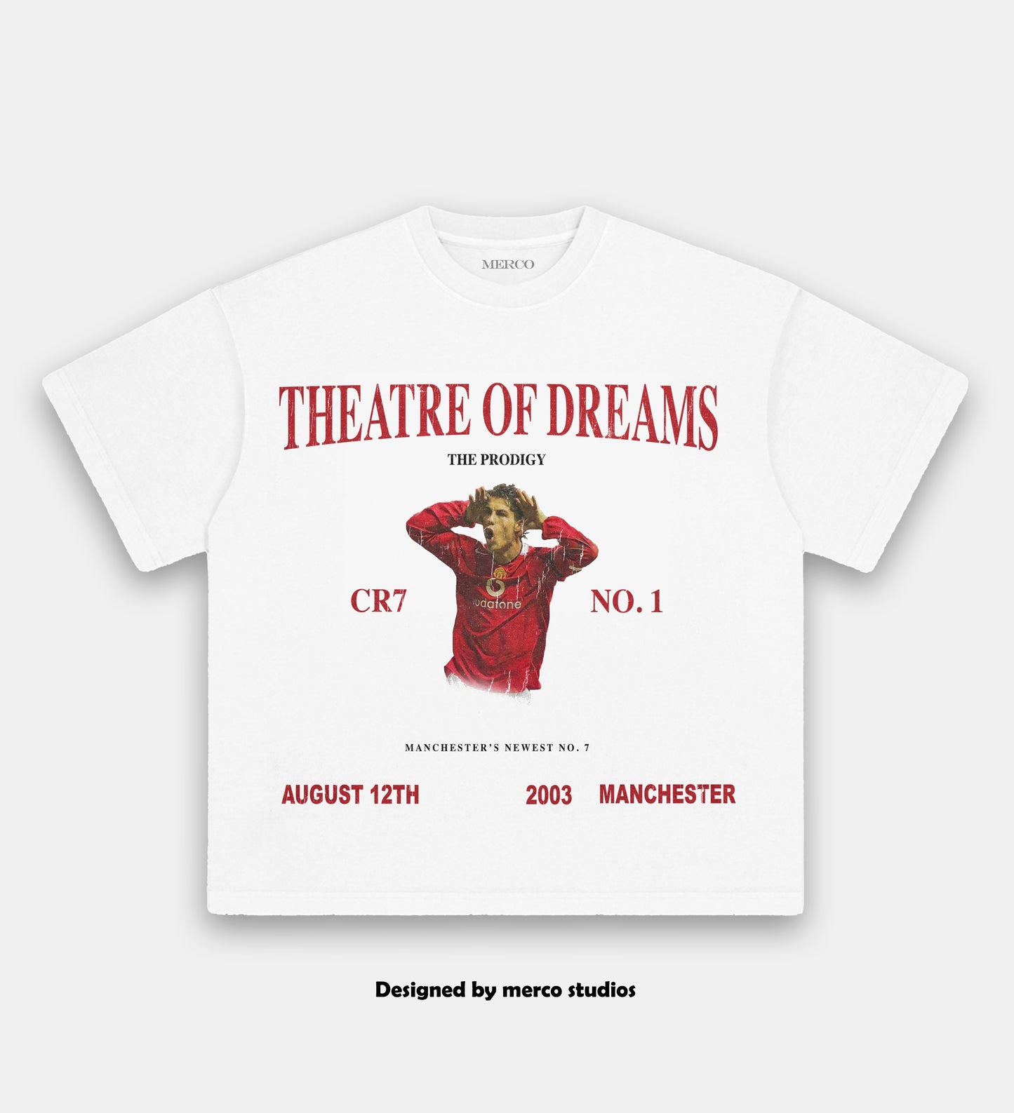 Theatre of Dreams CR7 Vintage Tee